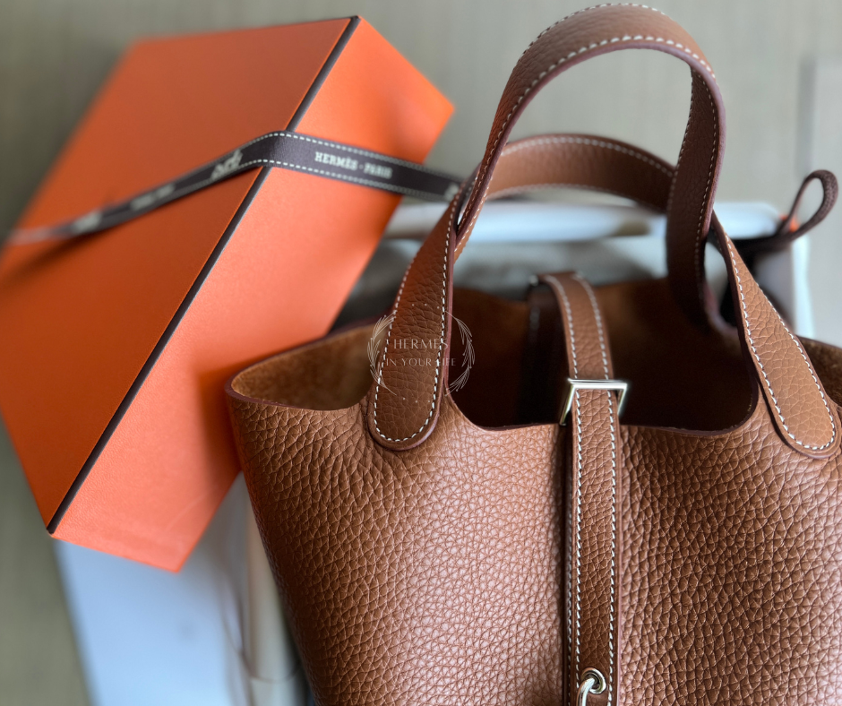 Hermès Picotin 18 Gold with PHW