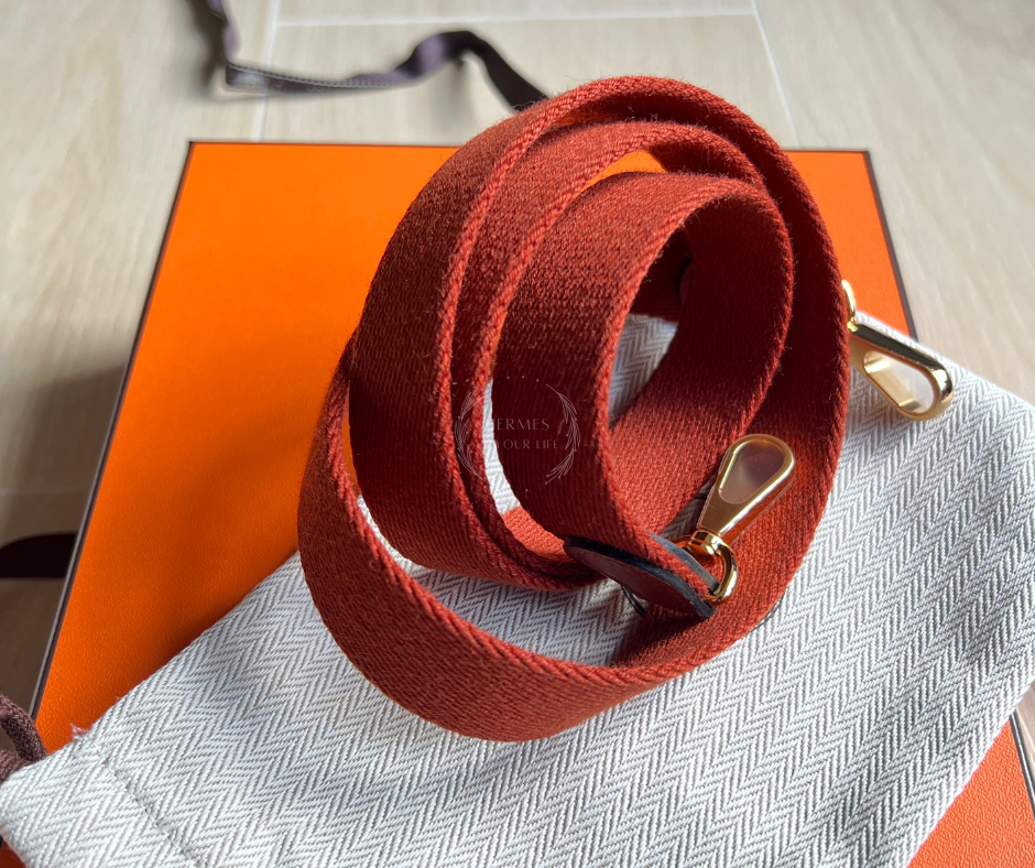 Hermès Mini Evelyne Cuivre with GHW